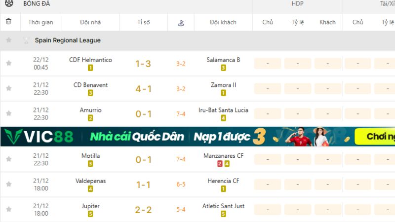 KQBD 247 là lựa chọn tối ưu theo dõi Regional League Tây Ban Nha.